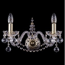 Бра bohemia ivele crystal 1411 1411b-2-160-g-balls